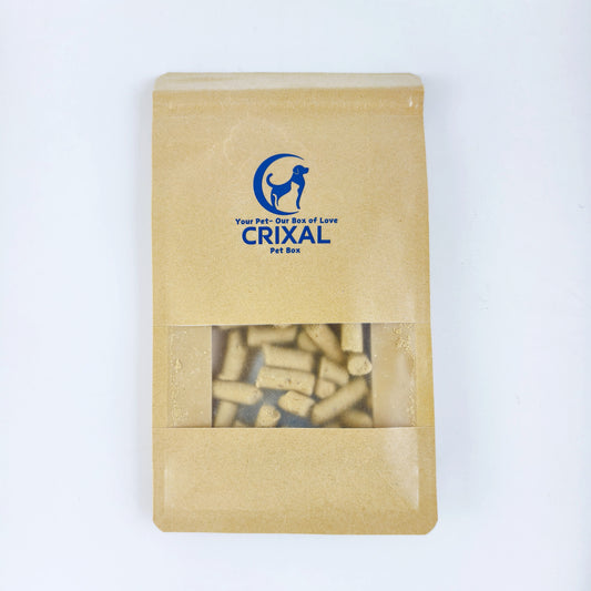 Crixal FD Raw Bone-In Meat Strips – 50g | Whole Protein Boost for Dogs