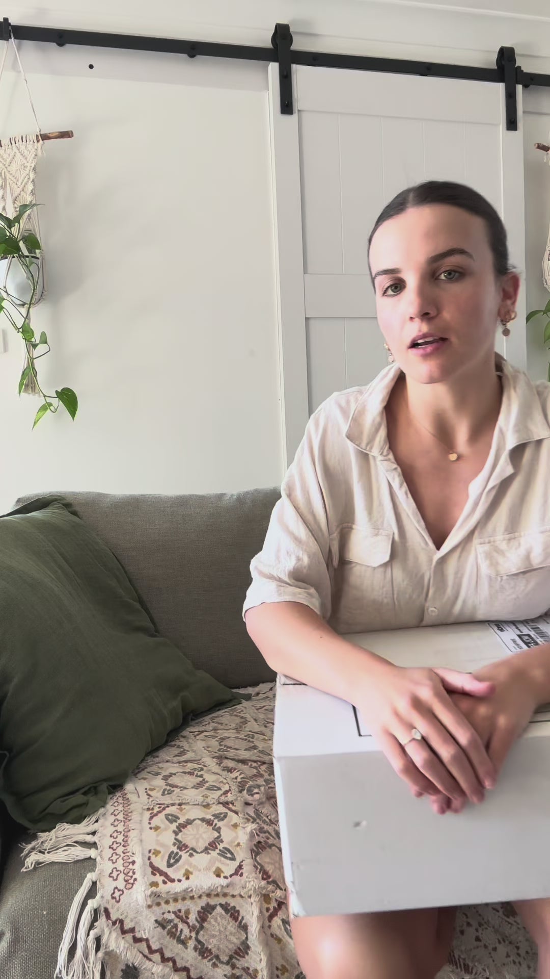 Load video: Mel unboxing with Chance